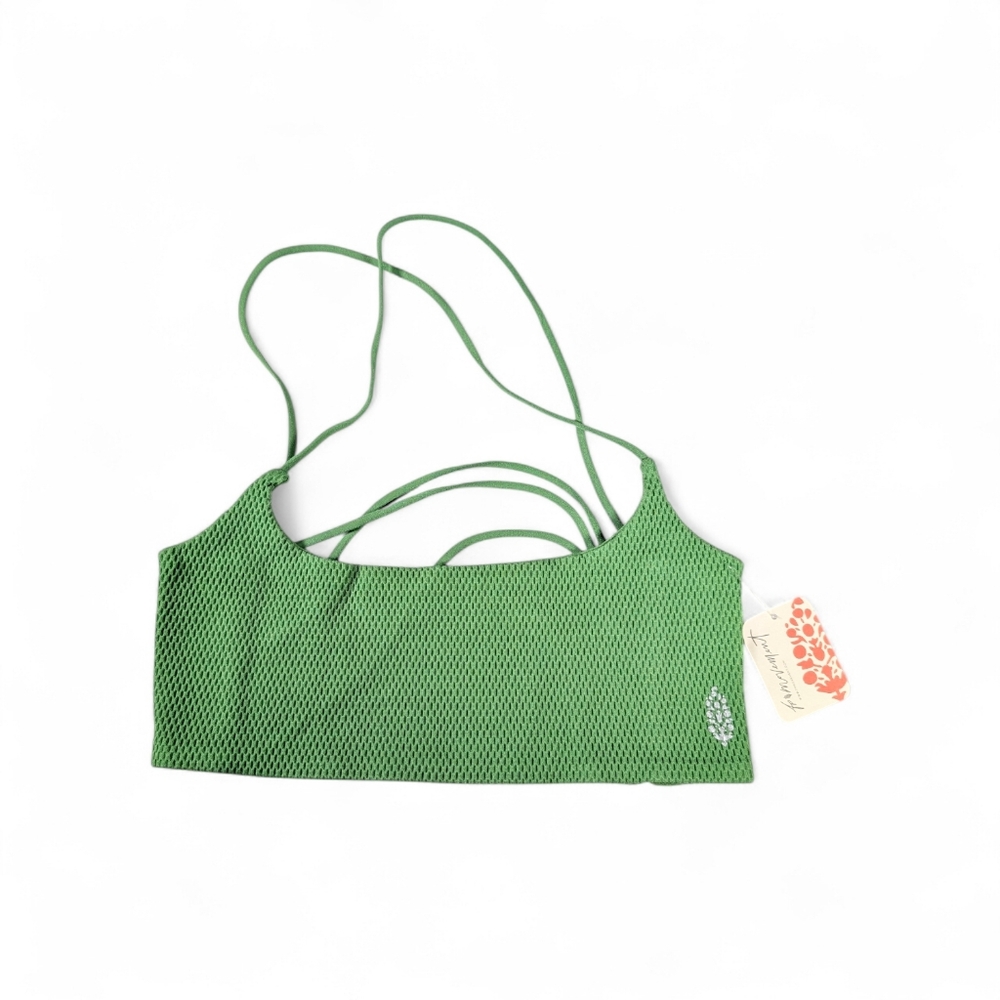 Free People Movement Green Shuffle Bra